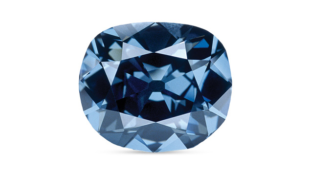 The Hope diamond. Courtesy of Chip Clark/Smithsonian Institution.