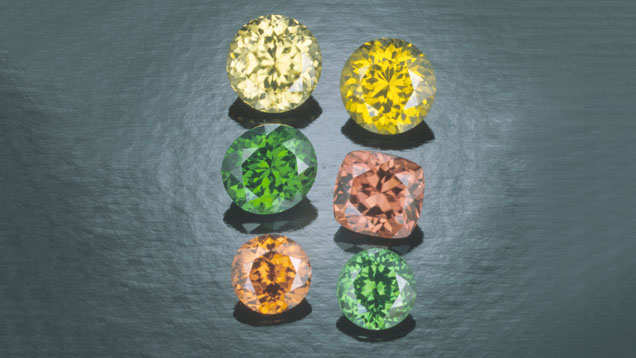 Various Zircon Colors