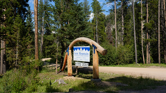 Entrance to the mine