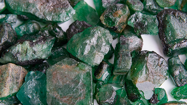 Emerald rough