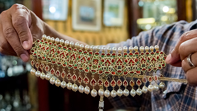 Kundan Meena Choker Back