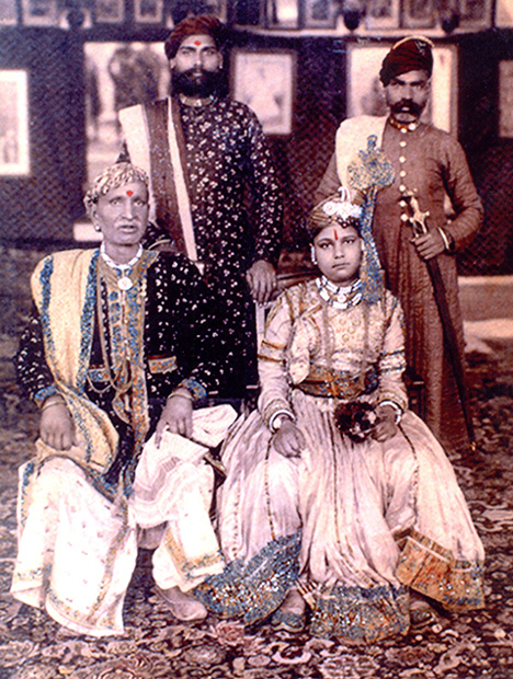 Historic maharaja photo