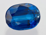 产自尼泊尔的 5.78 克拉蓝晶石