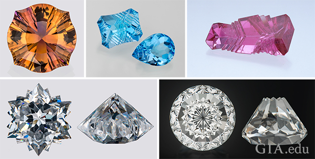 Native-cut gems