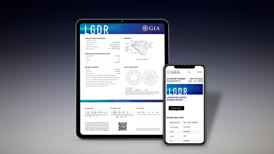 Lab-Grown LGDR Report Mockup