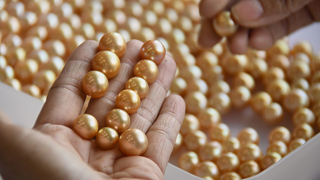 golden pearls