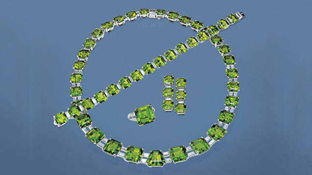 Suite of Peridot Jewelry