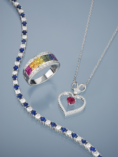 Ruby and Sapphire Jewelry