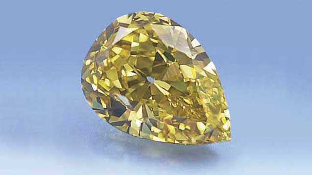 10.12-ct Fancy Vivid Yellow Diamond