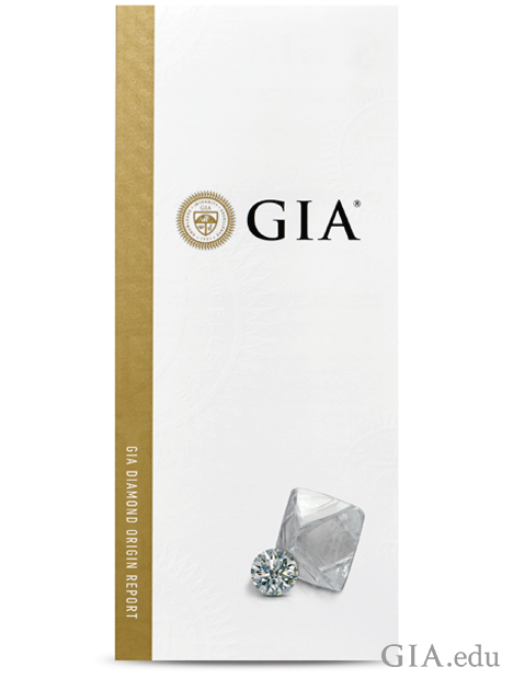 GIA report. 