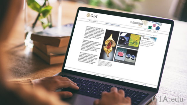 Enroll in GIA Essential eLearning courses from May 4, 2020 through June 29, 2020, at no cost for first-time enrollments.