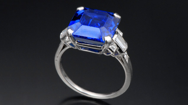 Sapphire from Kashmir 