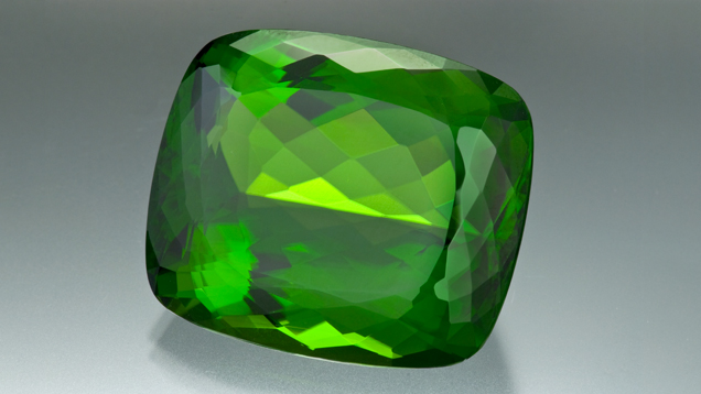 130.60-ct Cushion-Shaped Peridot