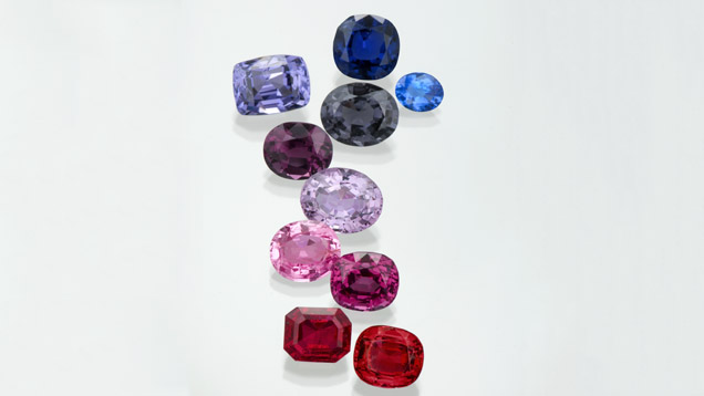 Various Spinel Colors