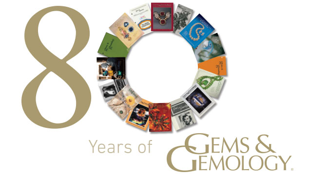 《宝石与宝石学》(Gems & Gemology) 创刊 80 周年 Hero