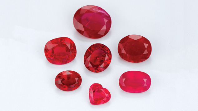 Untreated and Heat-treated Rubies