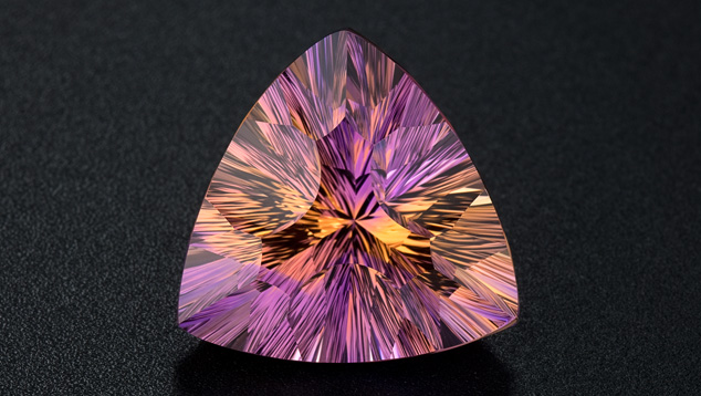 ★アメトリン★Ametrine★7.2×5.1mm 1.0ct★