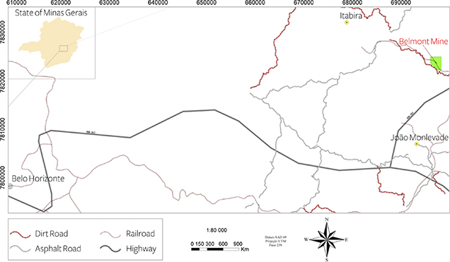 Belmont Mine Location