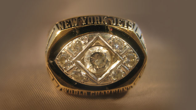 New York Jets Superbowl III Ring