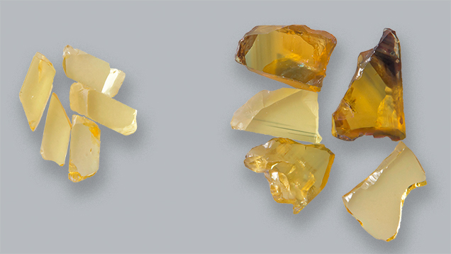 Natural-color yellow sapphires with FTIR features of Punsiri-treated sapphire