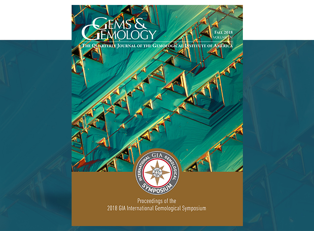 Fall 2018 Gems & Gemology Cover