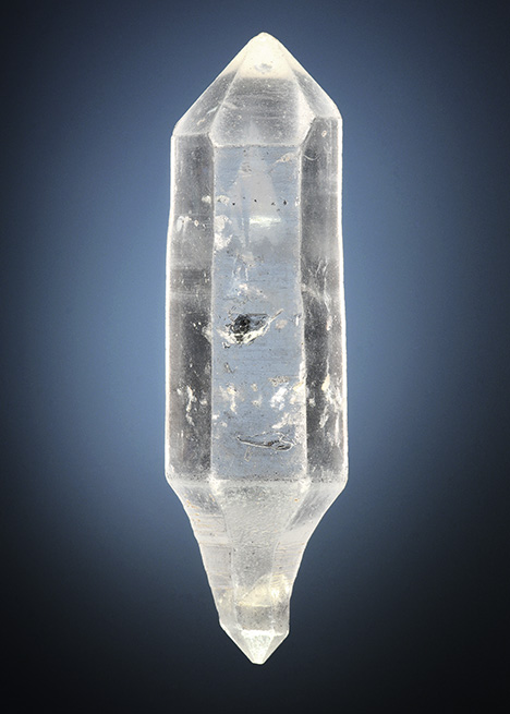 Doubly terminated scepter quartz crystal.