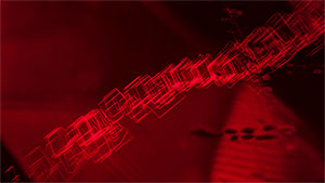 Rectangular dislocation chain in an orangy red Oregon sunstone.