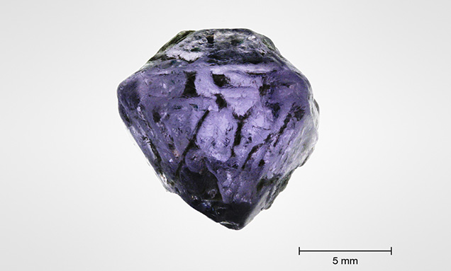 Purple Spinel from Badakhshan, Afghanistan