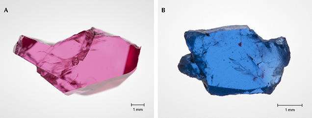 GIA Reference Samples of Spinel