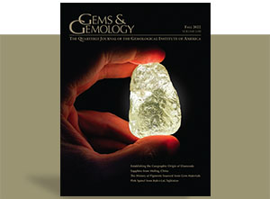 Gems & Gemology Fall 2022 In Brief