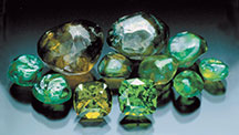 Demantoid Garnets