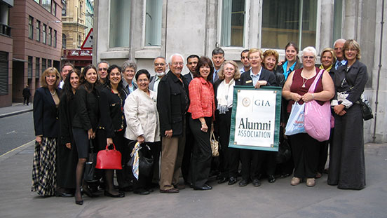 The GIA Alumni Association has an active London chapter that encourages lifelong relationships, provides opportunities for continuing education, and fosters networking in the gem and jewelry industry.
