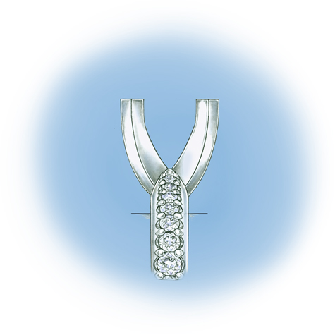 Evaluate the quality of a platinum ring mounting after its peg setting is replaced with another using these helpful illustrations and instructional video