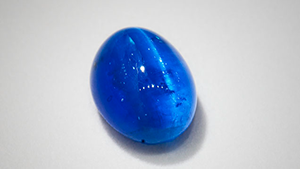蓝色猫眼磷灰石
