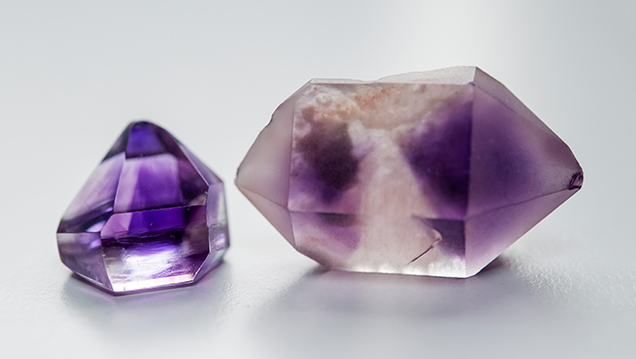 Moroccan amethyst crystals