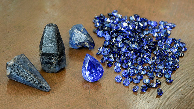 Rough unheated sapphire from Madagascar’s new deposit