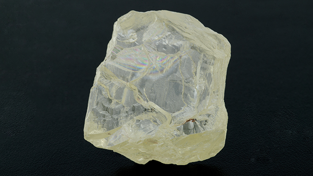 187.66 “cape” diamond from the Diavik mine