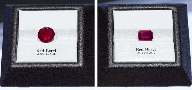 Red beryl from Utah found on the secondary market