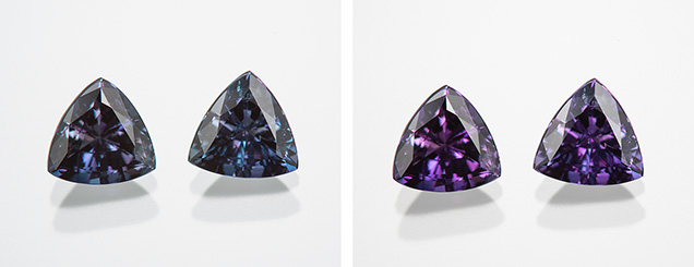 Brazilian alexandrites from Gil International.