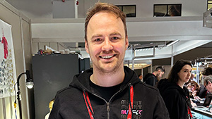 Figure 1. Alex Skachkov of Misfit Diamonds. Photo by Jennifer Stone-Sundberg.