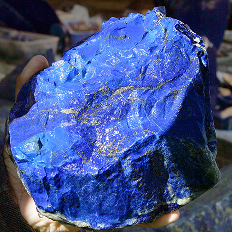 Afghan lapis lazuli is now a conflict mineral.