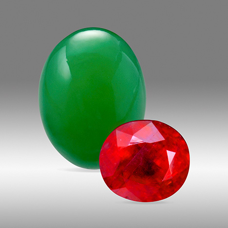 The import of Burmese ruby and jadeite into the United States is illegal.