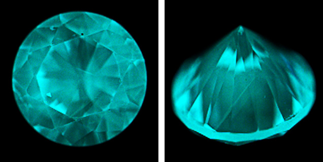 Growth patterns of HPHT-grown material.