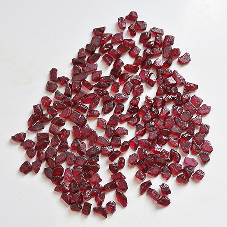 Fine Mugloto-type rubies from Mozambique