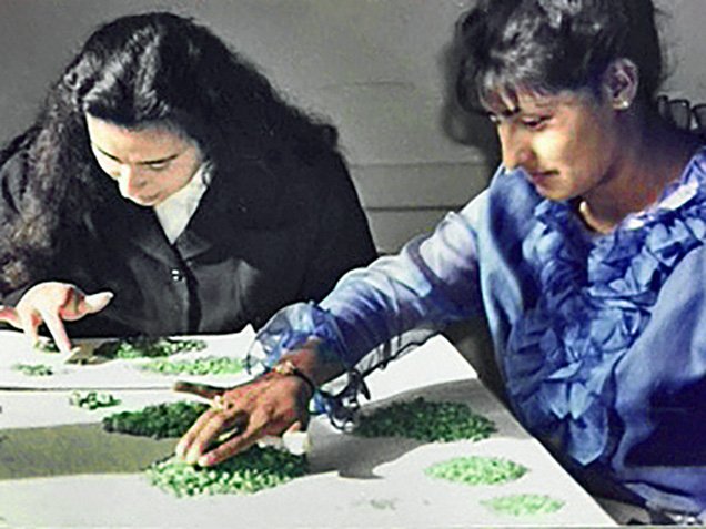 Sorting Chivor rough emeralds in the 1960s