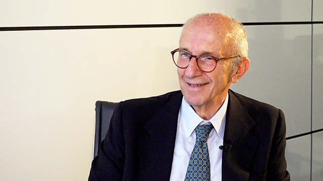 Diamond entrepreneur Ishaia Gol, interviewed in June 2024. Photo by Pedro Padua.