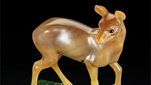 Paul Dreher carving of a doe