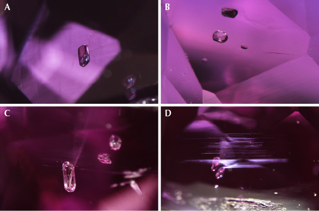 Inclusions in Tanzanian alexandrite