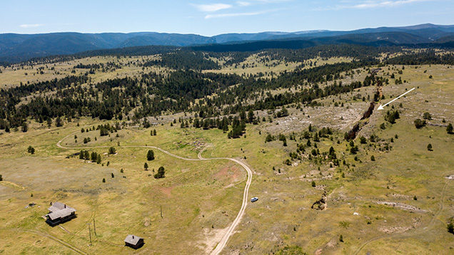 Bulk of the sapphire deposit is on the Roncor property.