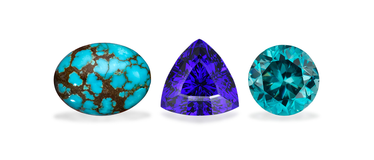 December Birthstones Turquoise Tanzanite Zircon Birthstones Gia